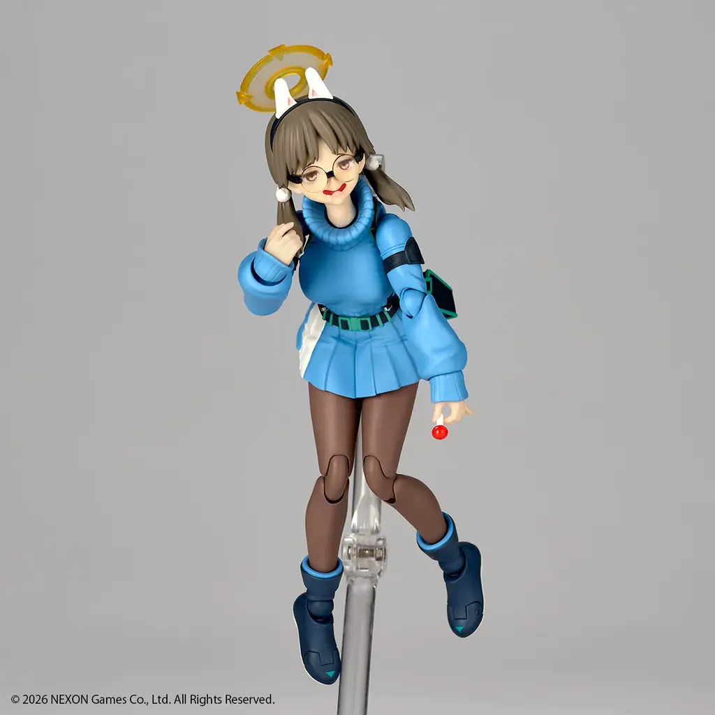 『ブルーアーカイブ -Blue Archive-』から、RABBIT小隊のオペレーターを務めるモエがアクションフィギュアに！ 画像 6