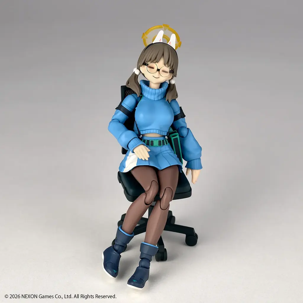 『ブルーアーカイブ -Blue Archive-』から、RABBIT小隊のオペレーターを務めるモエがアクションフィギュアに！ 画像 8