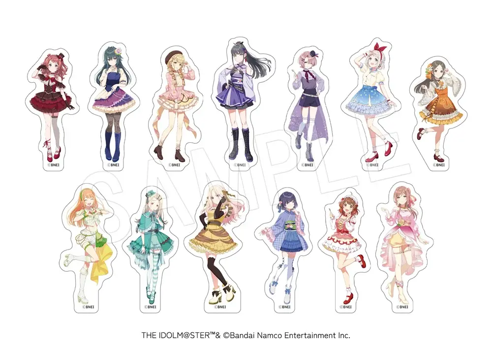 「学園アイドルマスター」× Chugai Grace Café コラボカフェが渋谷でリバイバル開催決定！「1年1組 なかよし具だくさんカレー」などの新たなコラボメニューや新作グッズが登場 画像 13