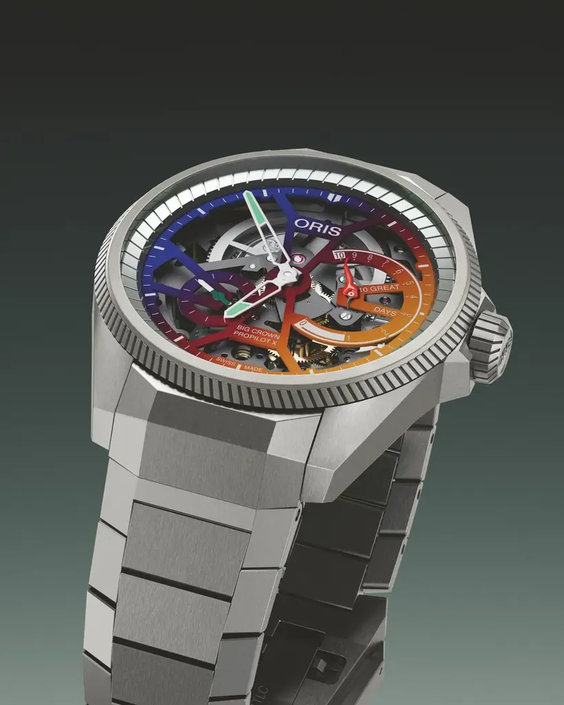 ORIS×Disney『ザ・マペッツ』第3弾。自分らしさを貫くグレート・ゴンゾを称えた「プロパイロット X ゴンゾ エディション」登場 画像 3