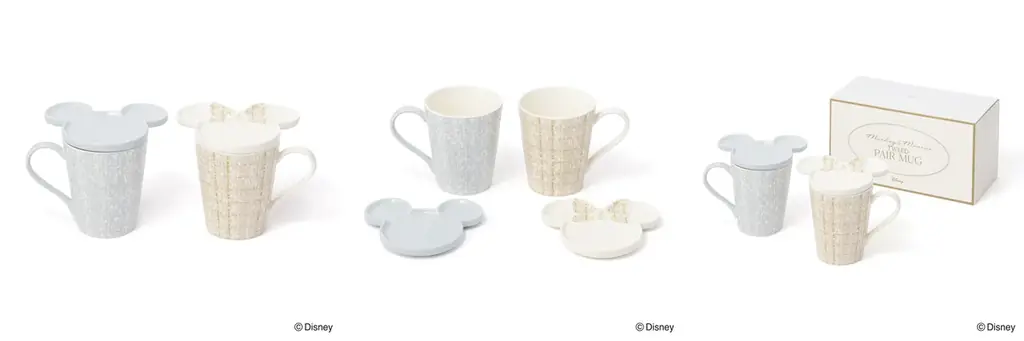 アイボリー×ブルーカラーが大人かわいいミッキーマウス、ミニーマウスモチーフの新作ディズニーアイテムを9月4日（金）発売 画像 10