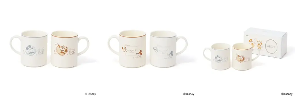 アイボリー×ブルーカラーが大人かわいいミッキーマウス、ミニーマウスモチーフの新作ディズニーアイテムを9月4日（金）発売 画像 12