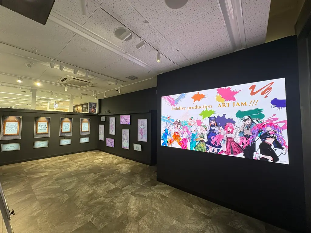 描き起こしイラスト＆本人による描き下ろし自画像グッズも必見！ 「ホロライブプロダクション ART JAM!!!フェア in animate」アニメイト池袋本店オンリーショップフォトレポート 画像 21