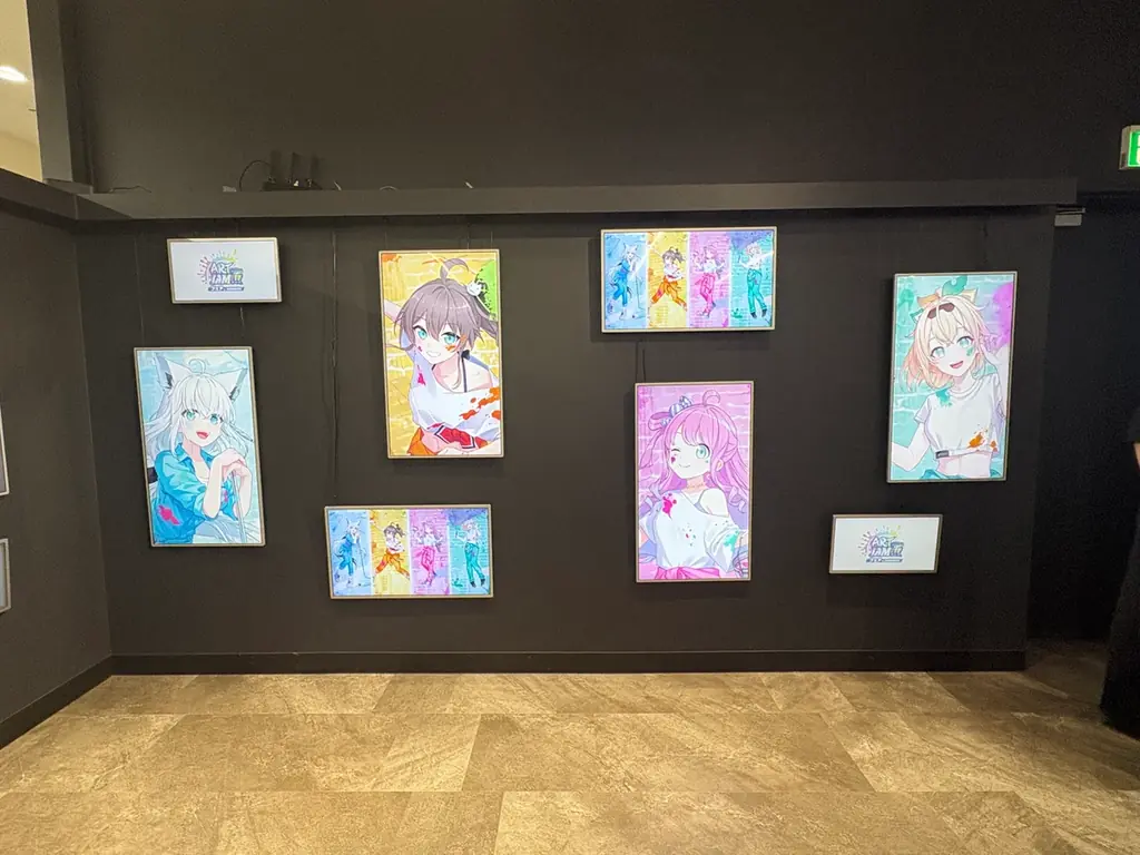 描き起こしイラスト＆本人による描き下ろし自画像グッズも必見！ 「ホロライブプロダクション ART JAM!!!フェア in animate」アニメイト池袋本店オンリーショップフォトレポート 画像 27