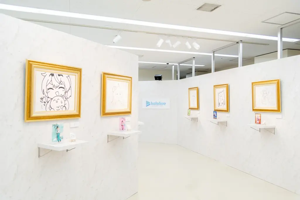 描き起こしイラスト＆本人による描き下ろし自画像グッズも必見！ 「ホロライブプロダクション ART JAM!!!フェア in animate」アニメイト池袋本店オンリーショップフォトレポート 画像 3