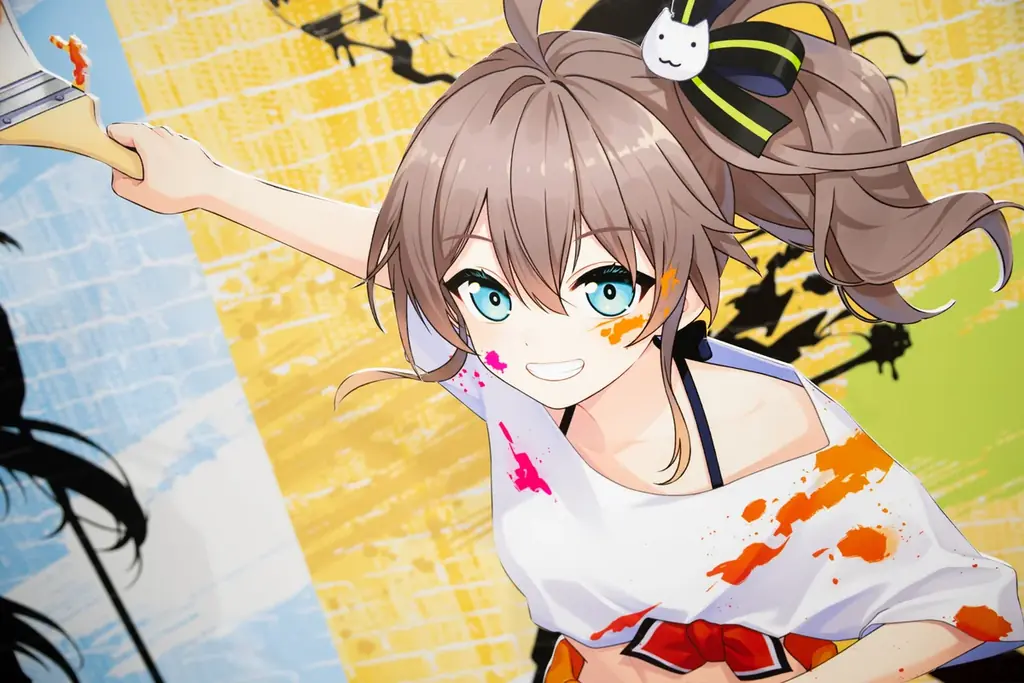描き起こしイラスト＆本人による描き下ろし自画像グッズも必見！ 「ホロライブプロダクション ART JAM!!!フェア in animate」アニメイト池袋本店オンリーショップフォトレポート 画像 7
