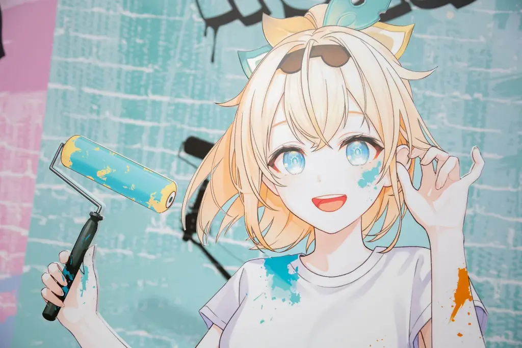 描き起こしイラスト＆本人による描き下ろし自画像グッズも必見！ 「ホロライブプロダクション ART JAM!!!フェア in animate」アニメイト池袋本店オンリーショップフォトレポート 画像 9