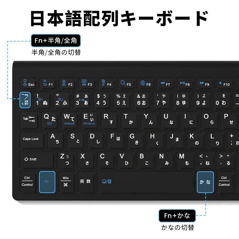 「テンキーが、必要なときだけ現れる。」タッチパッドと数字入力を1秒で切り替え！3in1仕様の「日本語配列ワイヤレスキーボード」がTIKTOKショップで登場 画像 5