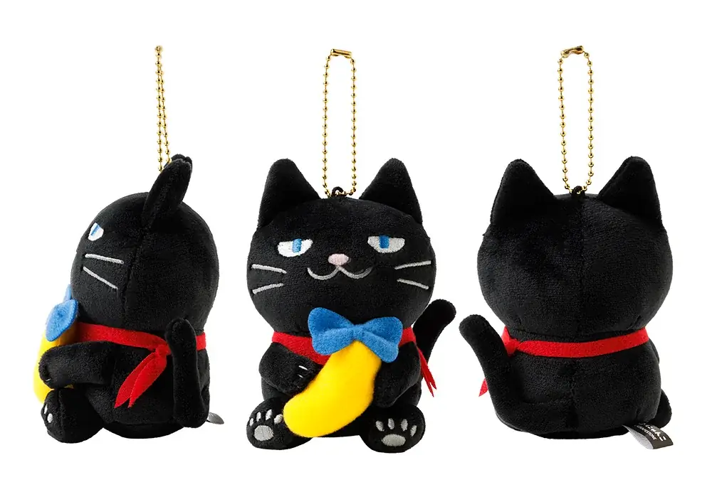 【東京ばな奈】秋冬限定！チョコバナナ味の黒猫「ぶにゃんこ」が登場。東京土産にぴったりなエコバッグやマスコットなど新作グッズ全７種も 画像 14