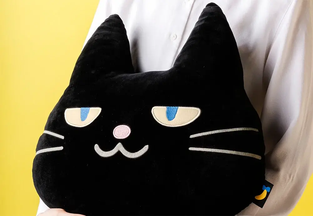 【東京ばな奈】秋冬限定！チョコバナナ味の黒猫「ぶにゃんこ」が登場。東京土産にぴったりなエコバッグやマスコットなど新作グッズ全７種も 画像 16