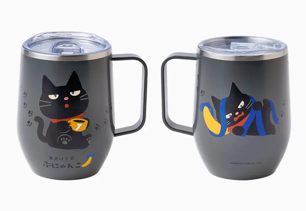 【東京ばな奈】秋冬限定！チョコバナナ味の黒猫「ぶにゃんこ」が登場。東京土産にぴったりなエコバッグやマスコットなど新作グッズ全７種も 画像 18