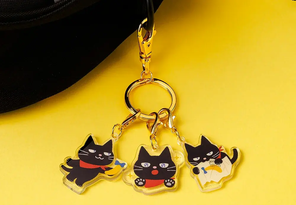 【東京ばな奈】秋冬限定！チョコバナナ味の黒猫「ぶにゃんこ」が登場。東京土産にぴったりなエコバッグやマスコットなど新作グッズ全７種も 画像 9