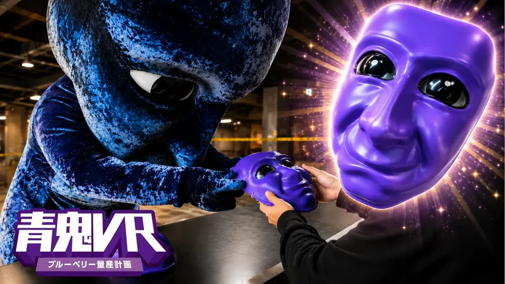全国展開決定！大ヒットホラーゲームのVRアトラクション「青鬼VR ブルーベリー量産計画」9月11日以降各地で開催！ 画像 2
