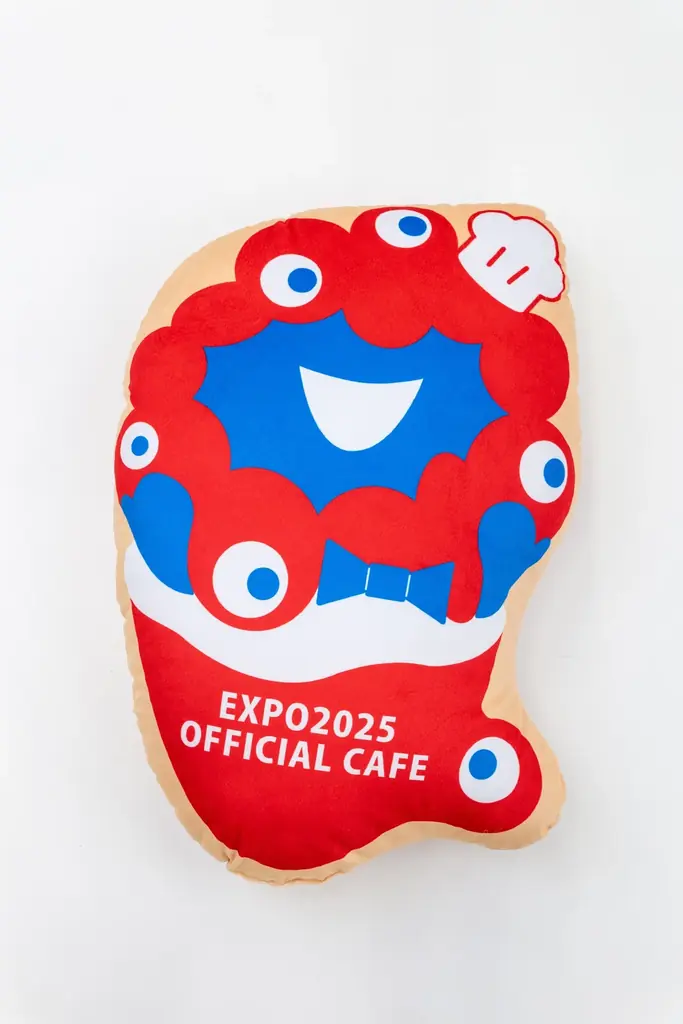 「EXPO2025 オフィシャルカフェ らぽっぽリンクス梅田店」激レア！ミャクミャククッションを抽選販売 画像 2