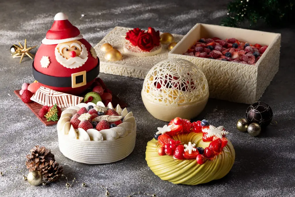 10月1日予約開始　新宿プリンスのクリスマスケーキ5種
