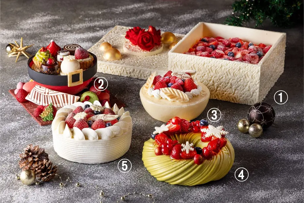 【新宿プリンスホテル】想いと味わいが響き合う「Harmony of Christmas」、クリスマスケーキコレクション2026（全5種）を販売 画像 2