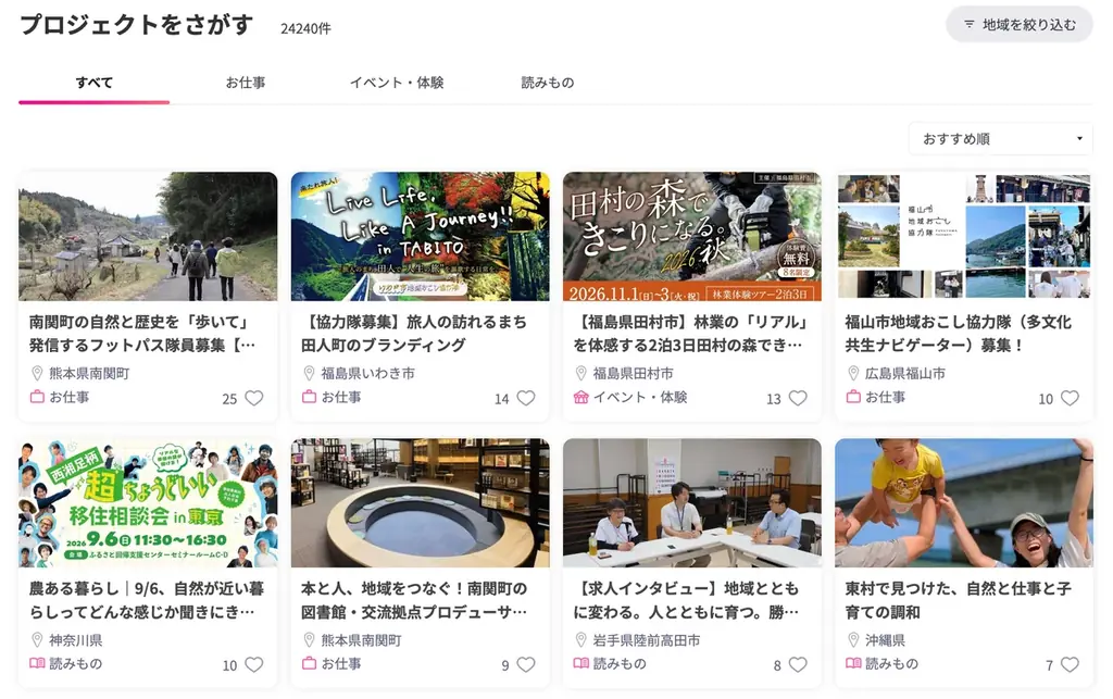 移住・関係人口マッチングサービス『スマウト』、累計登録者数10万人を突破！ 画像 4