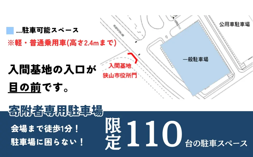 【埼玉県狭山市】「入間航空祭」市役所屋上特別観覧席・専用駐車場、【再募集】が決定！ふるさと納税寄附受付を9月8日より再開 画像 6