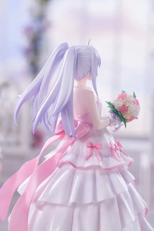 TVアニメ『プラスティック・メモリーズ』より、ヒロイン「アイラ」が、夢のようなウェディングドレス姿でフィギュア化。あみあみにて予約受付中。 画像 12