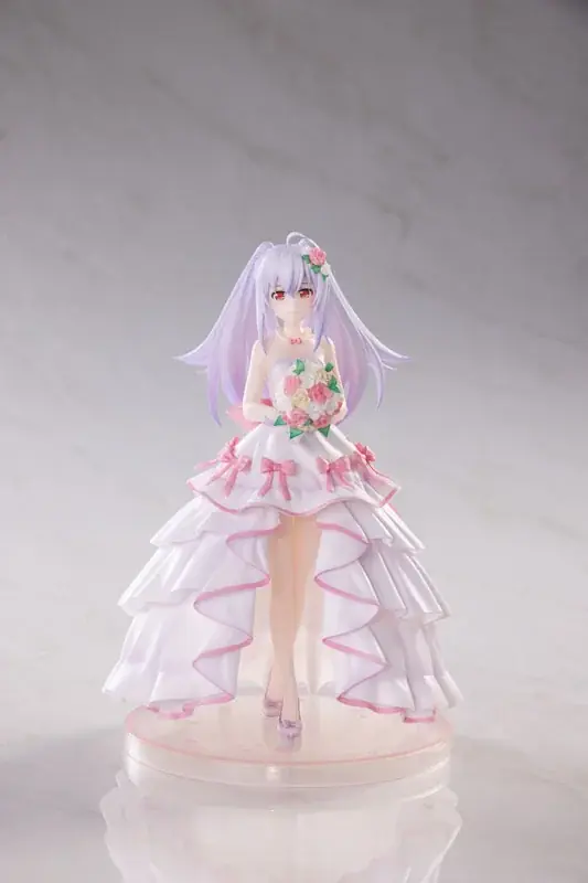 TVアニメ『プラスティック・メモリーズ』より、ヒロイン「アイラ」が、夢のようなウェディングドレス姿でフィギュア化。あみあみにて予約受付中。 画像 3