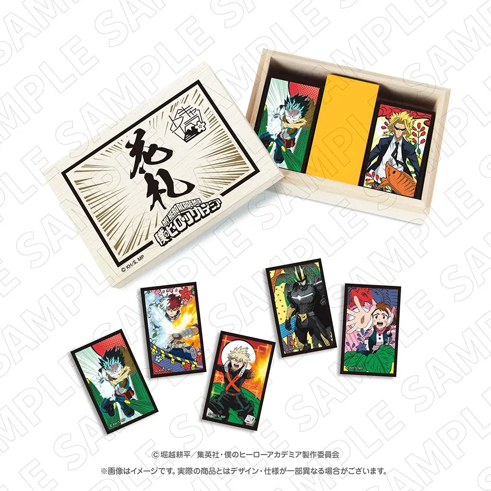 アニメ『僕のヒーローアカデミア』のキャラクターたちが花札になって登場！ 画像 2