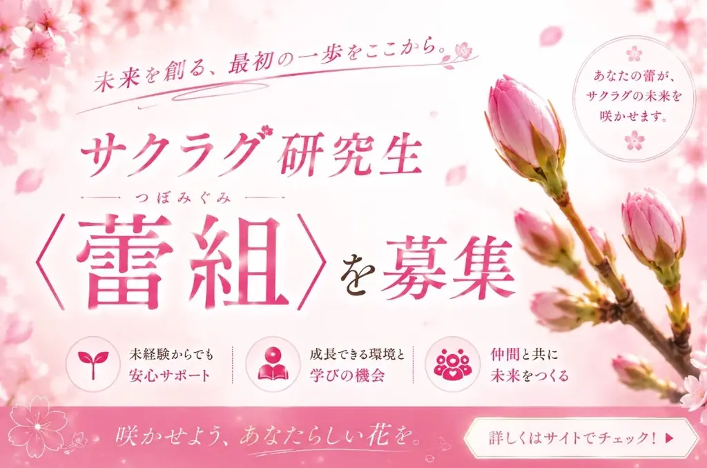 名古屋発「SAKURA GRADUATION」が第1期研究生〈蕾組〉オーディションを開催！「まだ蕾でも、ここから咲ける。」 画像 1