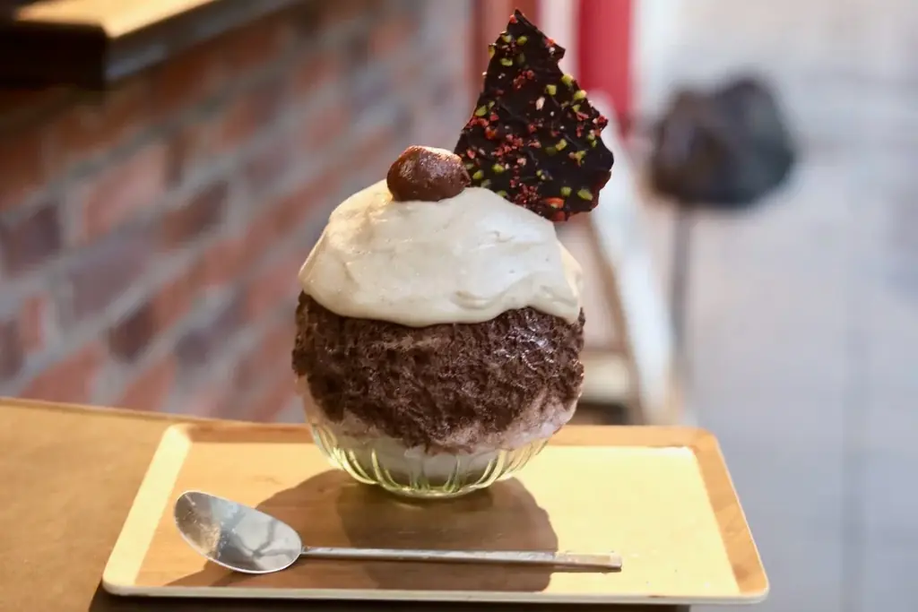ニューヨークレストラン「サラベス」表参道店 吉祥寺のかき氷専門店「氷屋ぴぃす」とコラボ、2期にわけ、秋の味覚を楽しむスペシャルセットを販売 画像 11