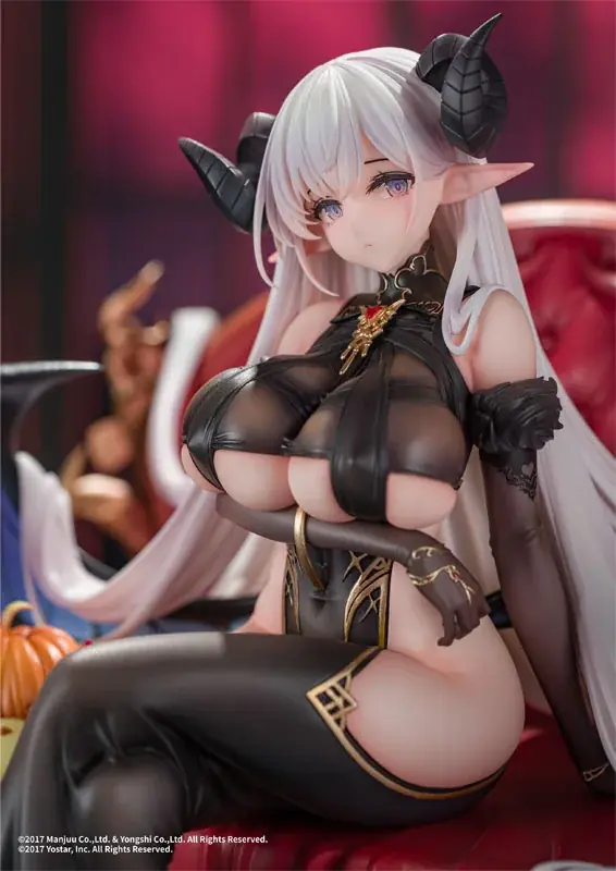 『アズールレーン』より、「アルビオン 妖精姫の銀月ver.」のフィギュアが登場。あみあみにて予約受付中。 画像 2