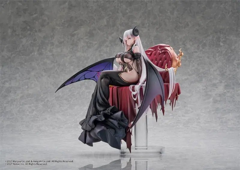 『アズールレーン』より、「アルビオン 妖精姫の銀月ver.」のフィギュアが登場。あみあみにて予約受付中。 画像 4