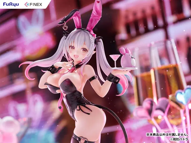 人気VTuber「周防パトラ」のフィギュアがオリジナルバニーガール姿で登場。あみあみにて予約受付中。 画像 1