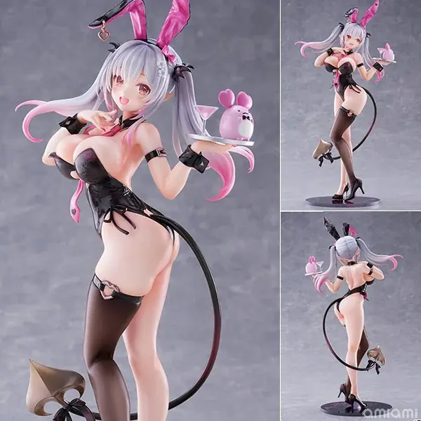 人気VTuber「周防パトラ」のフィギュアがオリジナルバニーガール姿で登場。あみあみにて予約受付中。 画像 2