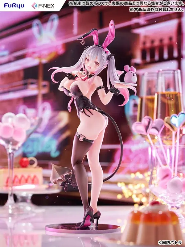 人気VTuber「周防パトラ」のフィギュアがオリジナルバニーガール姿で登場。あみあみにて予約受付中。 画像 3