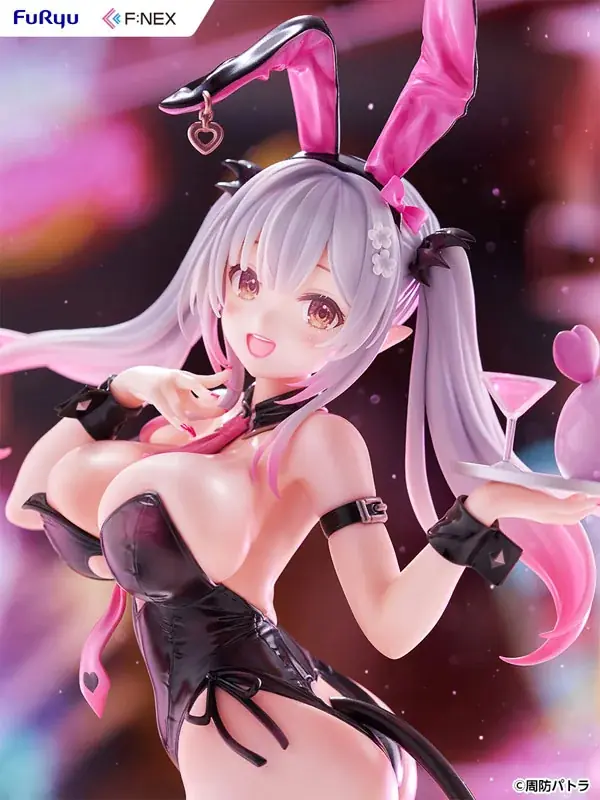 人気VTuber「周防パトラ」のフィギュアがオリジナルバニーガール姿で登場。あみあみにて予約受付中。 画像 6