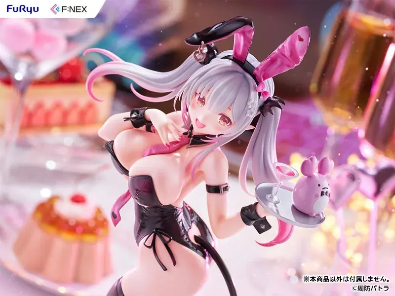 人気VTuber「周防パトラ」のフィギュアがオリジナルバニーガール姿で登場。あみあみにて予約受付中。 画像 7