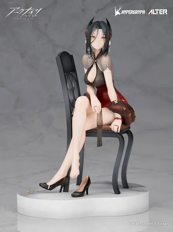 『アークナイツ』より、2周年の記念イラストを元とした立体化の第五弾として「イネス」が登場！あみあみ限定で取り扱い中。 画像 6