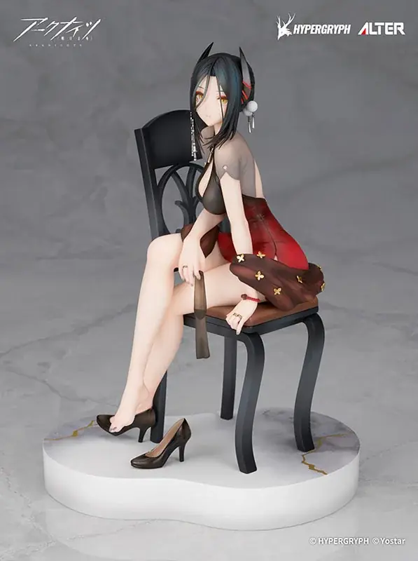 『アークナイツ』より、2周年の記念イラストを元とした立体化の第五弾として「イネス」が登場！あみあみ限定で取り扱い中。 画像 7