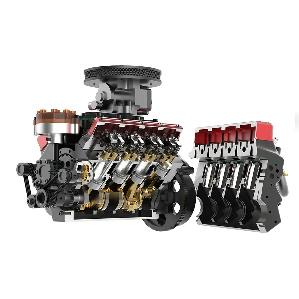 TOYAN 1/10スケール V8（28cc）実働組立キット｜ベストカレンダー