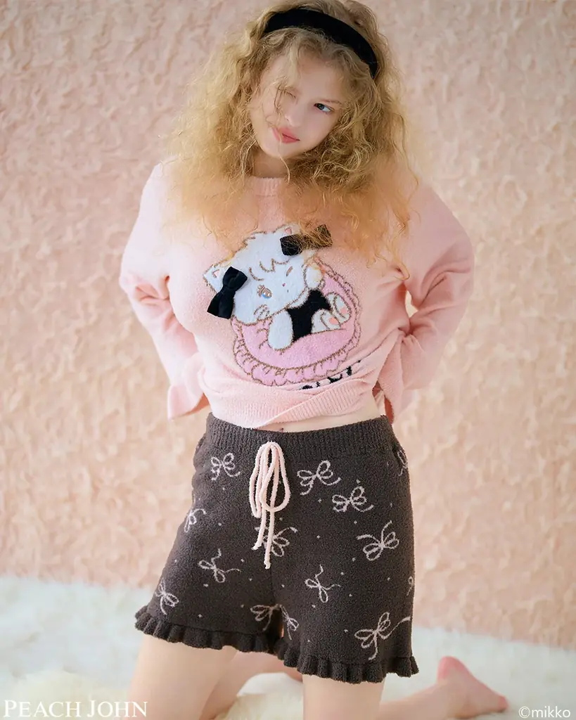 【PEACH JOHN】人気イラストレーター・mikkoが描く「Lil ala mode（リルアラモード）」と初のコラボレーションアイテムを発売＜9月9日（水）＞ 画像 13