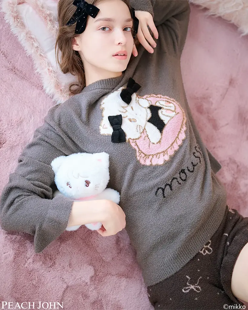 【PEACH JOHN】人気イラストレーター・mikkoが描く「Lil ala mode（リルアラモード）」と初のコラボレーションアイテムを発売＜9月9日（水）＞ 画像 14
