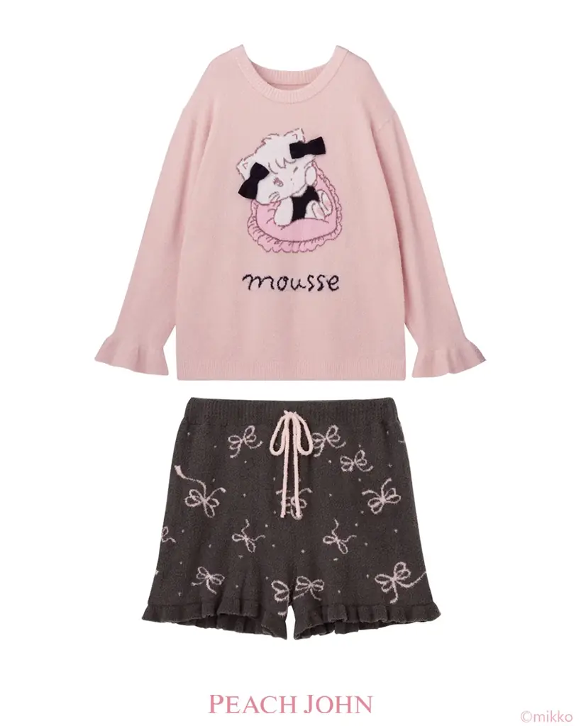 【PEACH JOHN】人気イラストレーター・mikkoが描く「Lil ala mode（リルアラモード）」と初のコラボレーションアイテムを発売＜9月9日（水）＞ 画像 16