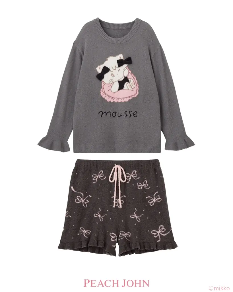 【PEACH JOHN】人気イラストレーター・mikkoが描く「Lil ala mode（リルアラモード）」と初のコラボレーションアイテムを発売＜9月9日（水）＞ 画像 17