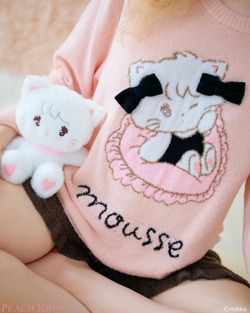 【PEACH JOHN】人気イラストレーター・mikkoが描く「Lil ala mode（リルアラモード）」と初のコラボレーションアイテムを発売＜9月9日（水）＞ 画像 4