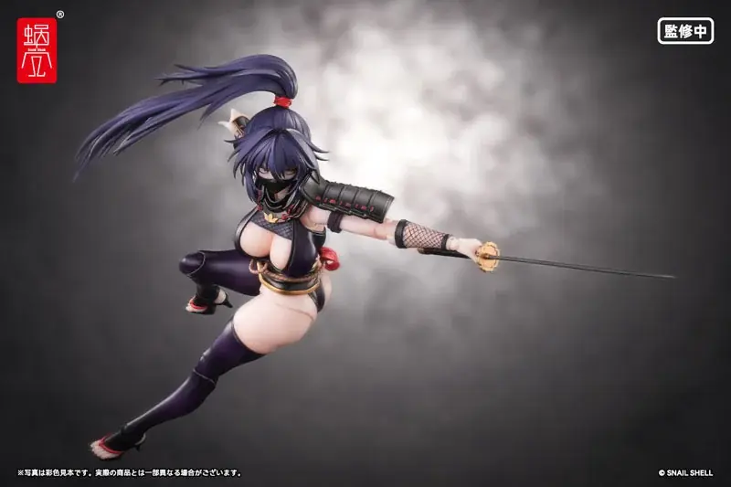「RPGEX-10 くノ一 裂風」アクションフィギュアが登場。あみあみにて予約受付中。 画像 10