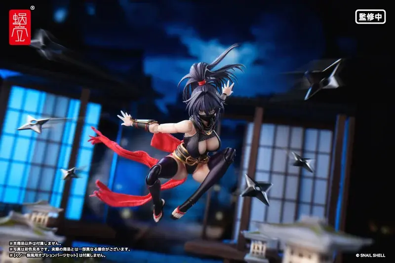 「RPGEX-10 くノ一 裂風」アクションフィギュアが登場。あみあみにて予約受付中。 画像 19