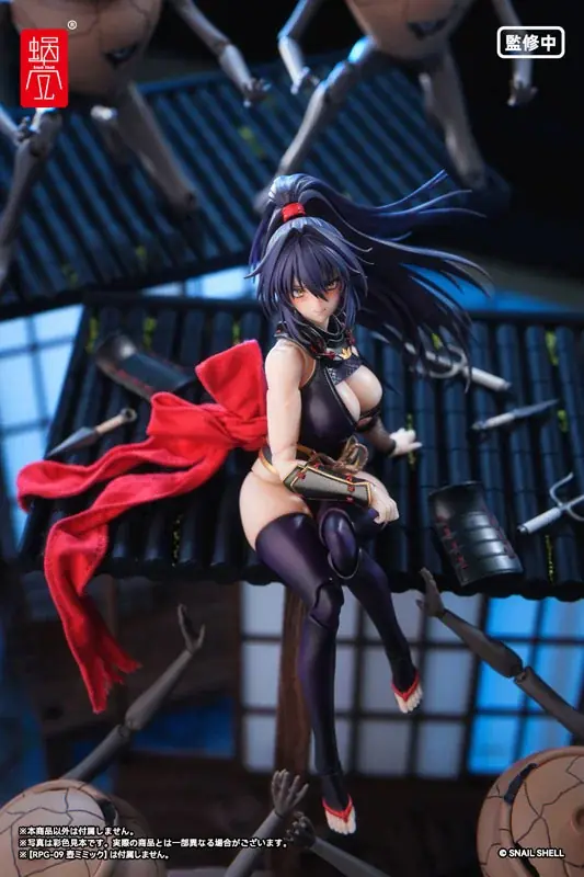 「RPGEX-10 くノ一 裂風」アクションフィギュアが登場。あみあみにて予約受付中。 画像 21