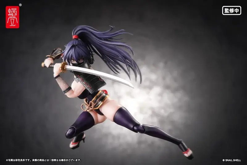 「RPGEX-10 くノ一 裂風」アクションフィギュアが登場。あみあみにて予約受付中。 画像 9