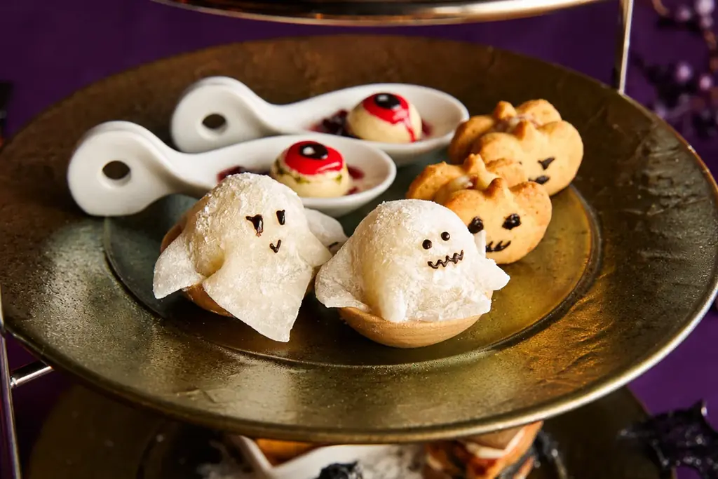 ホテル＆レジデンス六本木で楽しむハロウィンアフタヌーンティー　巨峰＆シャインマスカットの期間限定メニューが登場 画像 2