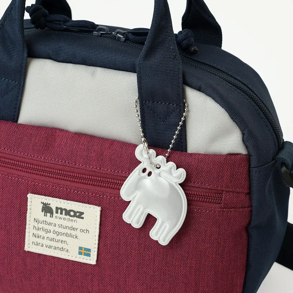 【moz(モズ)】新登場！ころんと可愛い2WAYミニボストンバッグ。長財布やペットボトルもすっぽり＆便利な多機能ポケットでスッキリ整頓。手提げ・斜め掛けで毎日のお出かけに活躍 画像 3