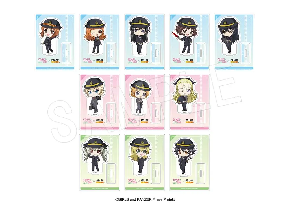 推し旅コラボ「『ガールズ＆パンツァー最終章』×JR東海～東海道大作戦in名古屋～」が開催決定！アニメイト名古屋のPOP UP SHOPで鉄道制服姿の描き下ろし新作グッズも登場！ 画像 5