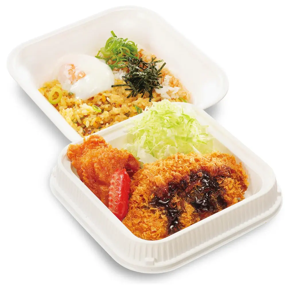 これぞ、かつや流！一杯に旨さをこれでもかと詰め込んだ「チャーハンとテリたま混ぜご飯の欲張り飯」新登場！ 画像 3